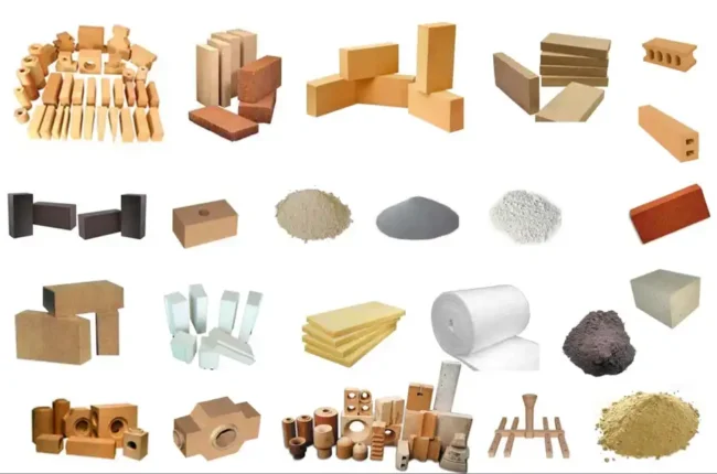 انواع فرآورده های نسوز